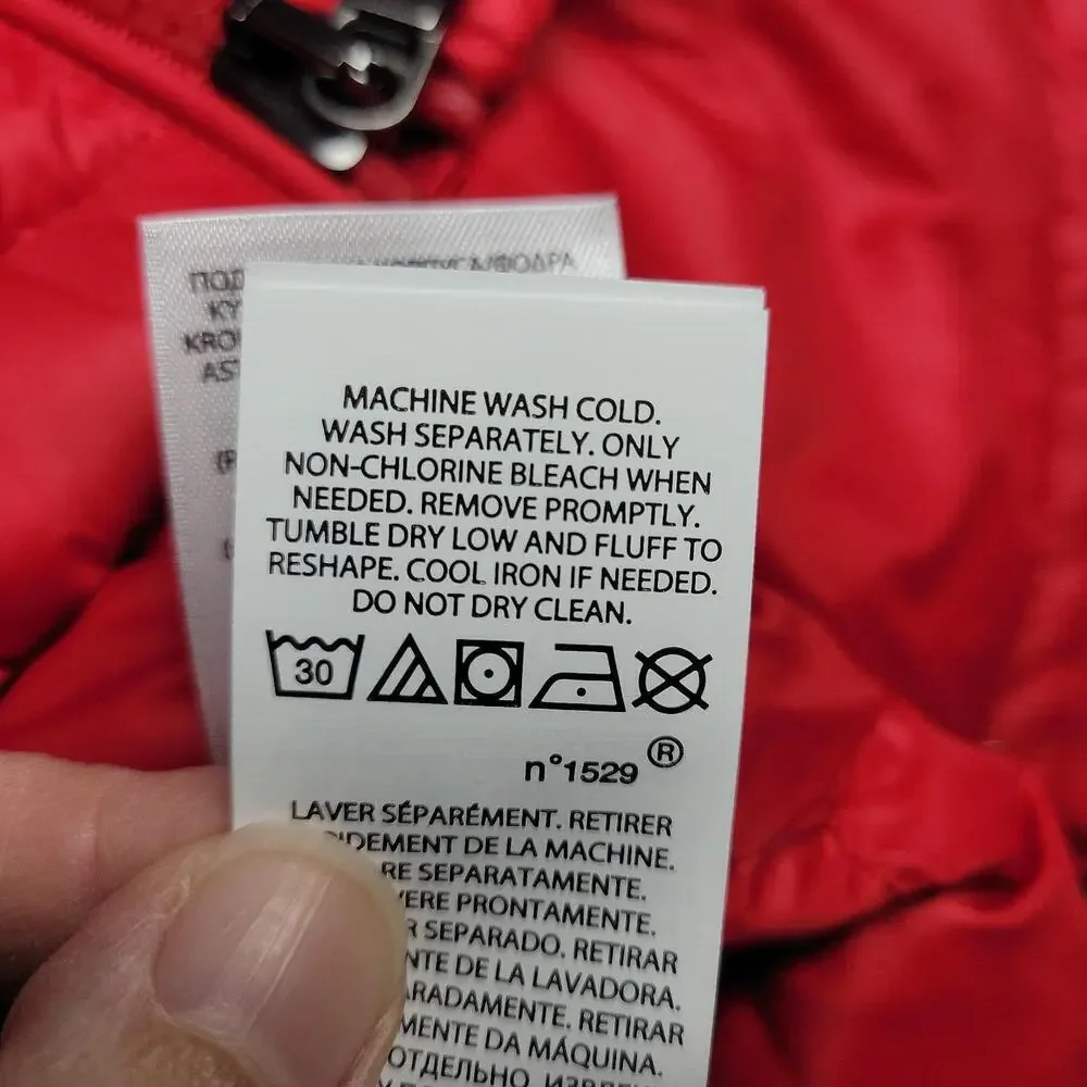NWOT Polo Ralph Lauren El Cap Jacket 2XB Red Down Puffer Full Zip Hooded